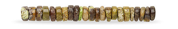 Gaspeite Gemstone Beads